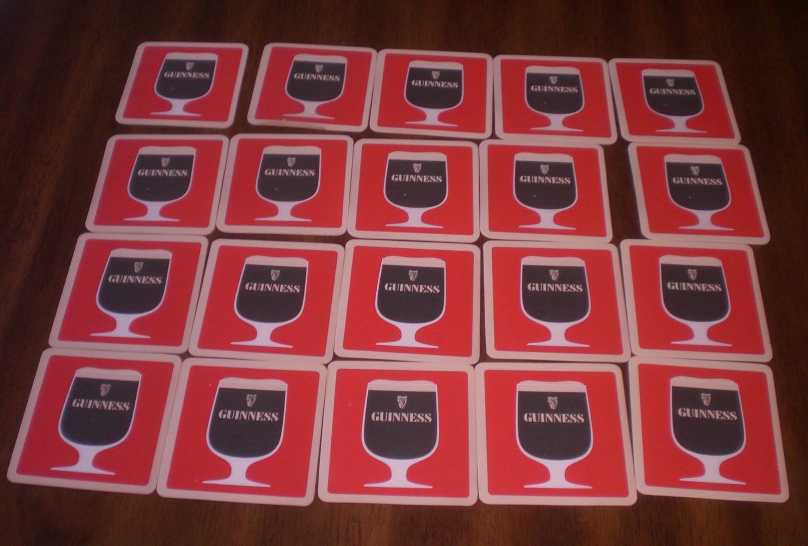 20 GUINNESS BEER COASTERS  -  NEW