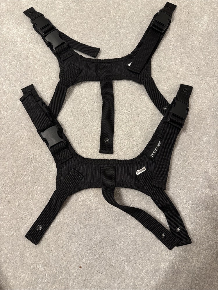 Convaid Stroller Medium Foot Positioners Pair with Hardware and Instructions