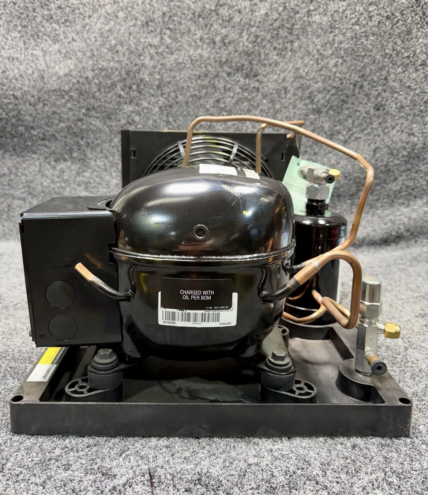 Copeland M6EM-0020-IAA-028 Condensing Unit R404A, 1/6 HP, 115V, ASE12C4E-IAA-103