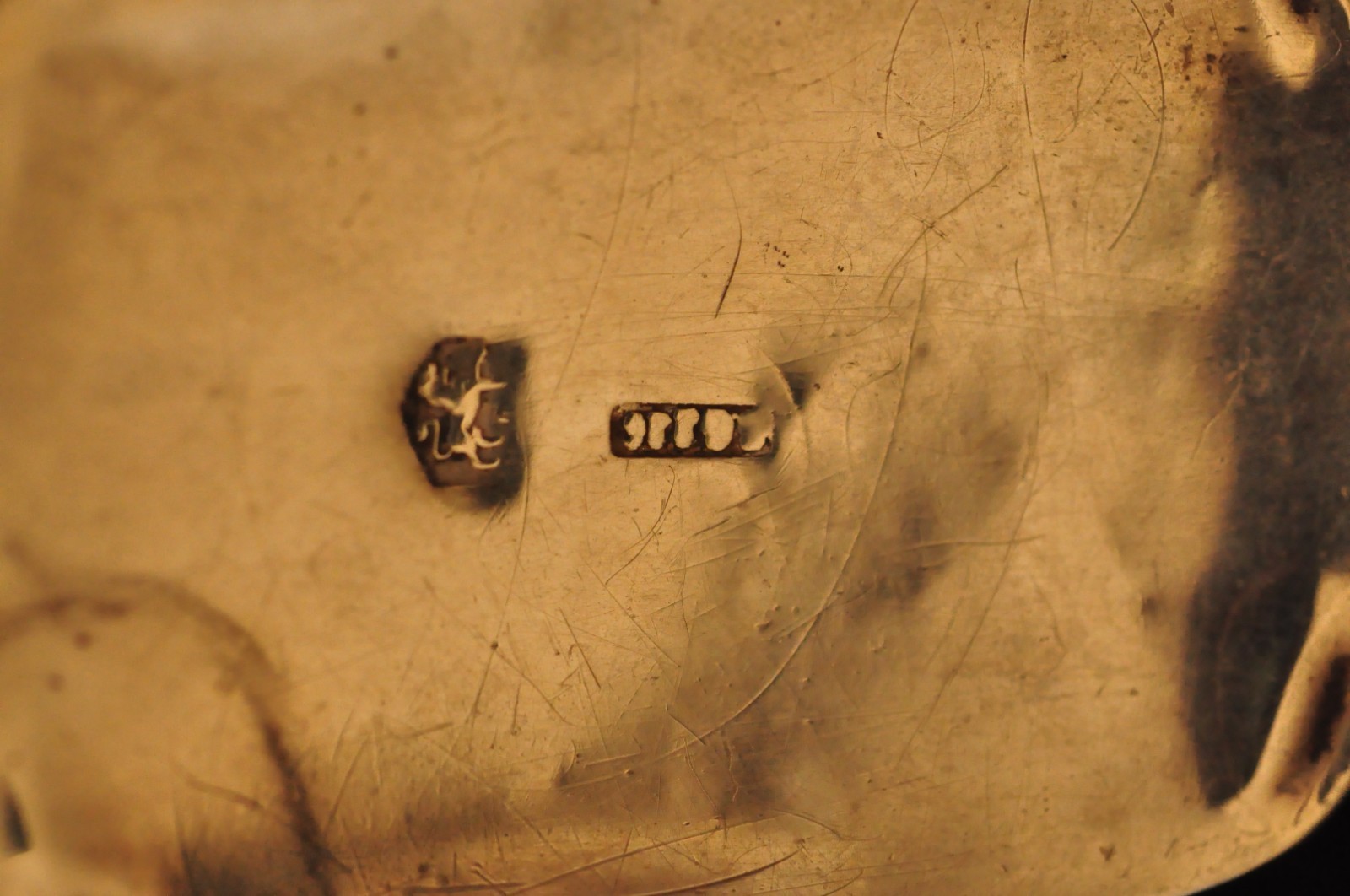 Beautiful Antique European Sterling Silver Snuff Box – 28 Grams - Hallmarked