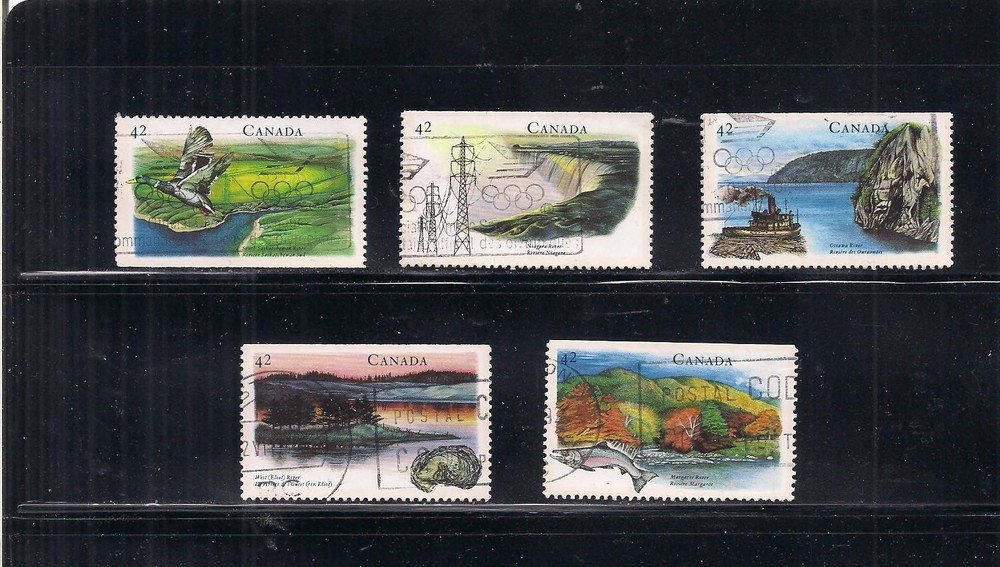Canada 1408-1412 used