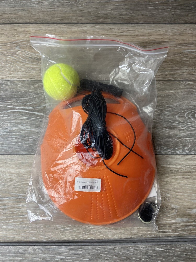 Trnnis Training Exercise Practice Ball Back Base Tool New