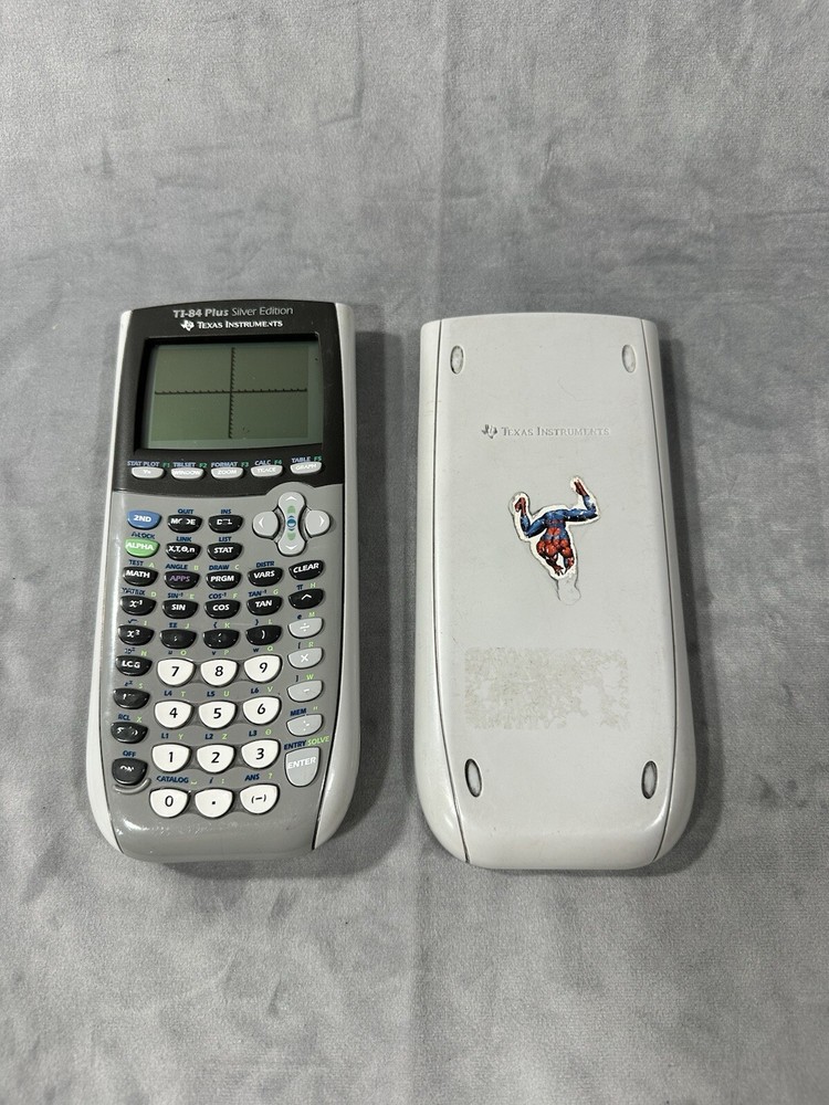 Texas Instruments TI-84 Plus Silver Edition Graphing Calculator Tested