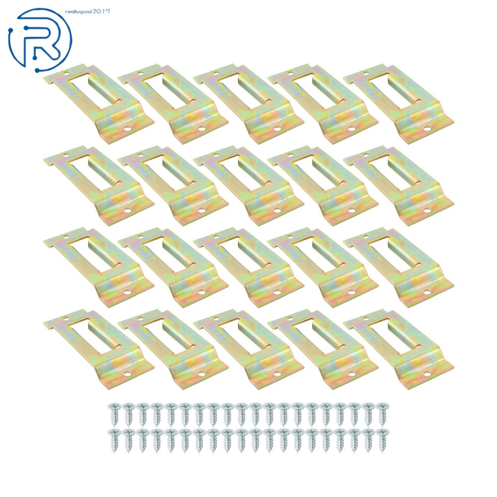 For Trailers Trucks Enclosed E Track Tie Down Secure Cargo Single Slots 20 Pack