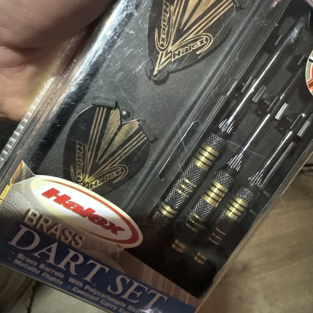 Halex Brass 15 Grams Brass Soft Tip Darts w/ Carrying Case