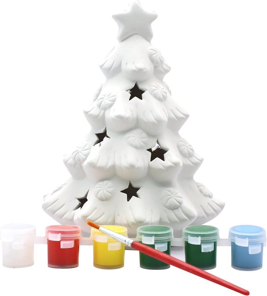 Christmas Tree DIY 3D Ceramic Craft Kit by Creatology