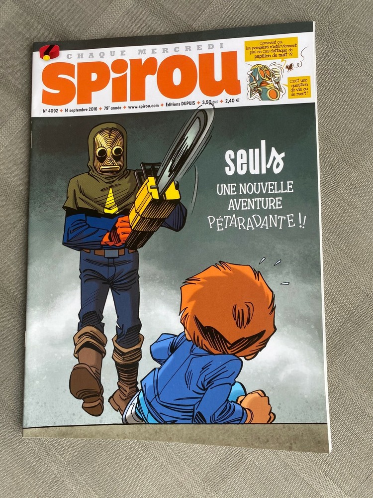 Hebdo Spirou N°4092 In Excellent Condition