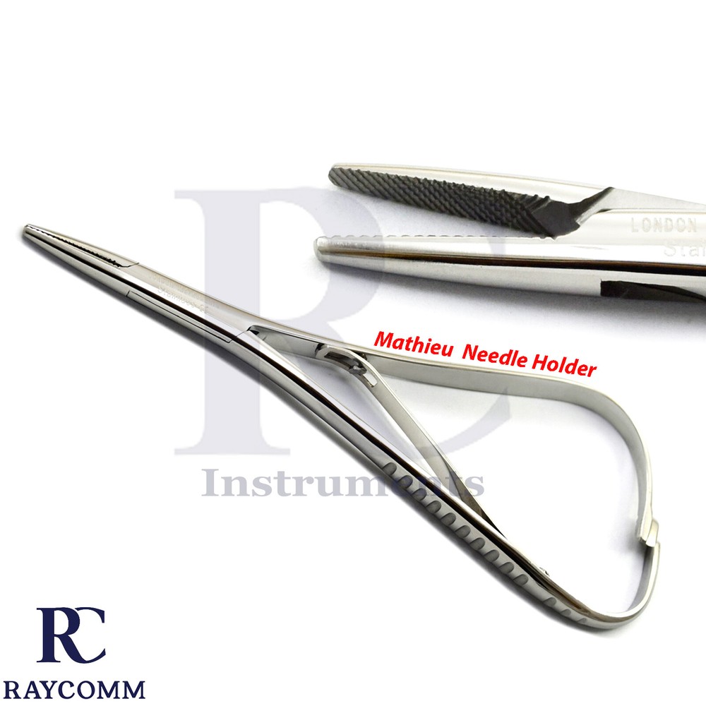 Dental Ortho Mathieu Needle Holder Locking Suture Forceps Surgical Instruments