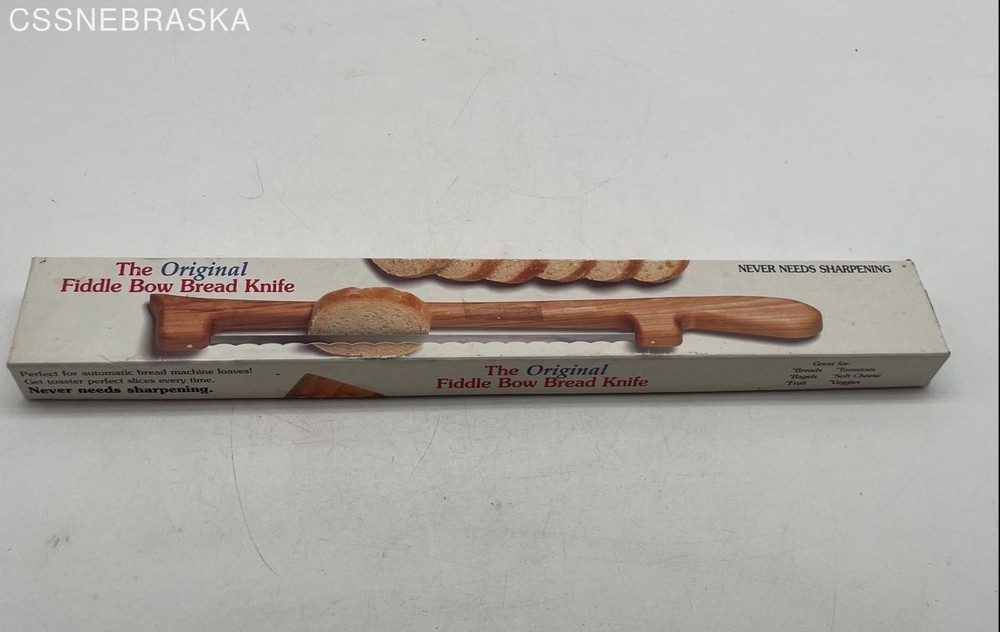 Fiddle Bow Bread Knife