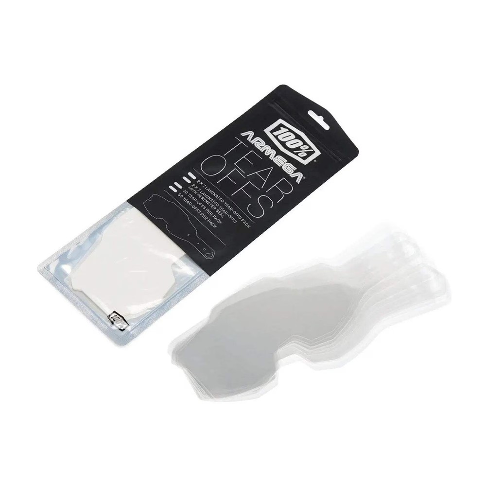 100% Armega Tear-Offs