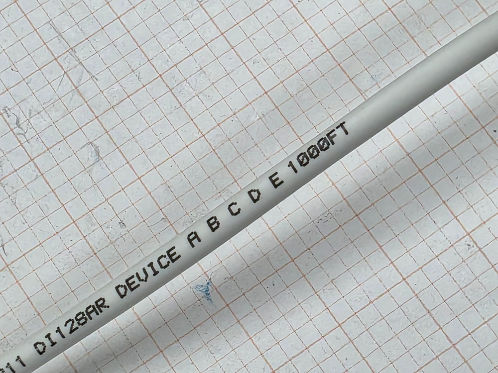 Liberty AV 22/6C Shielded Plenum Security/Control Cable CMP White /50ft