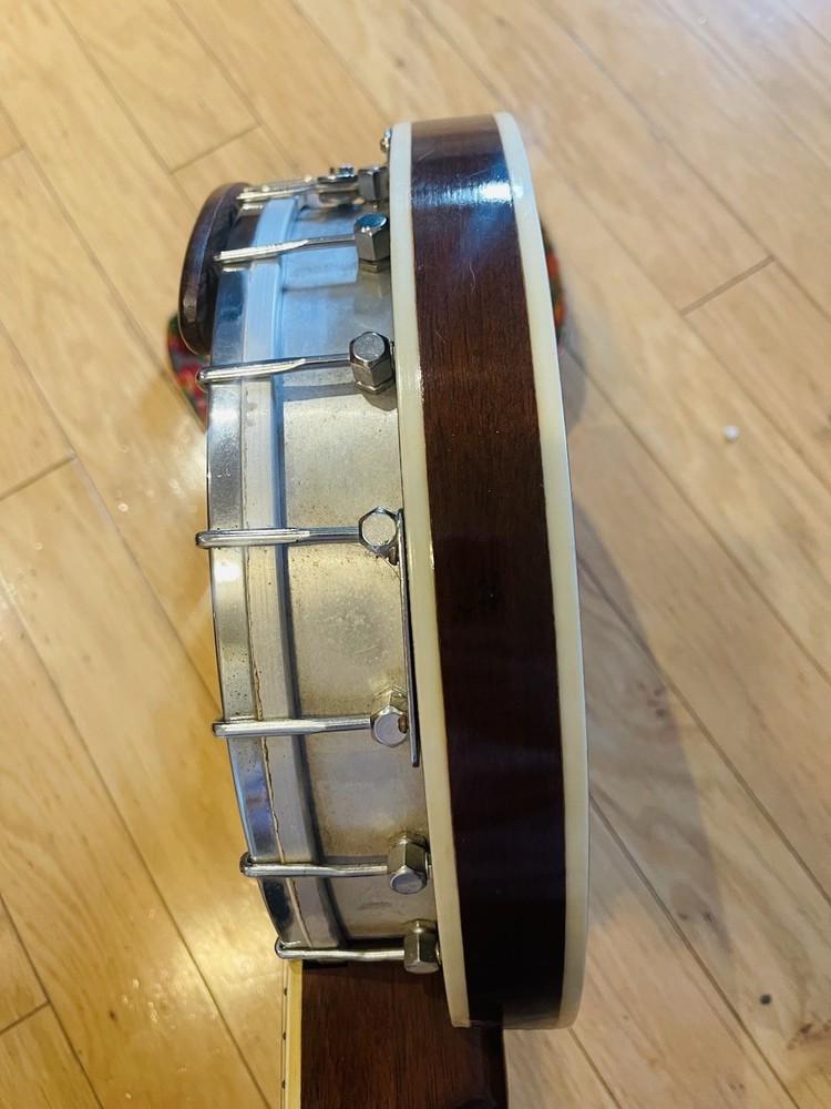 Vintage 1970s ENCORE Banjo 5-String E-75 With Case