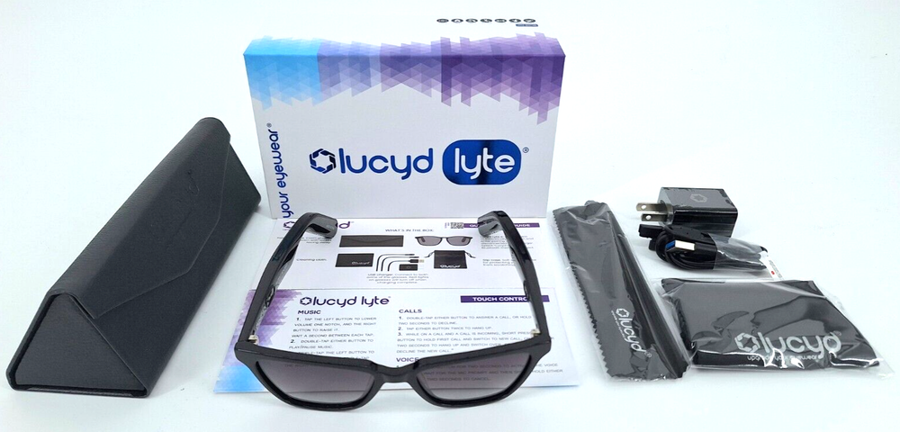 Lucyd Lyte Nebula LCD006-50 | Bluetooth Audio Smart Glasses