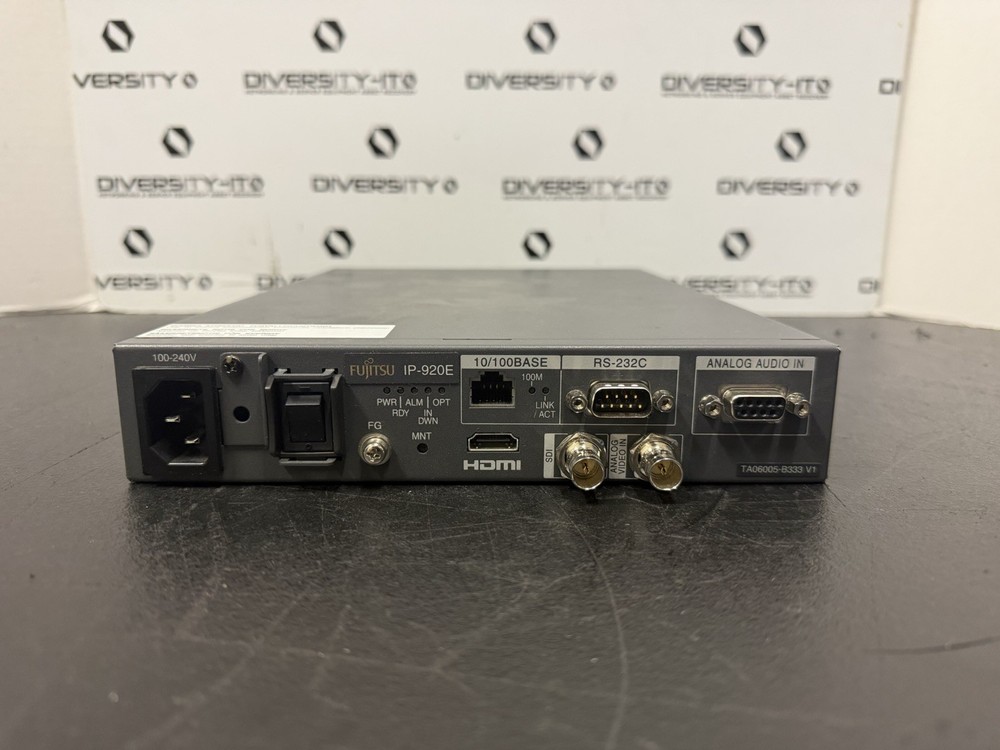 Fujitsu IP-920E MPEG4 Video Encoder TA23742-B52X
