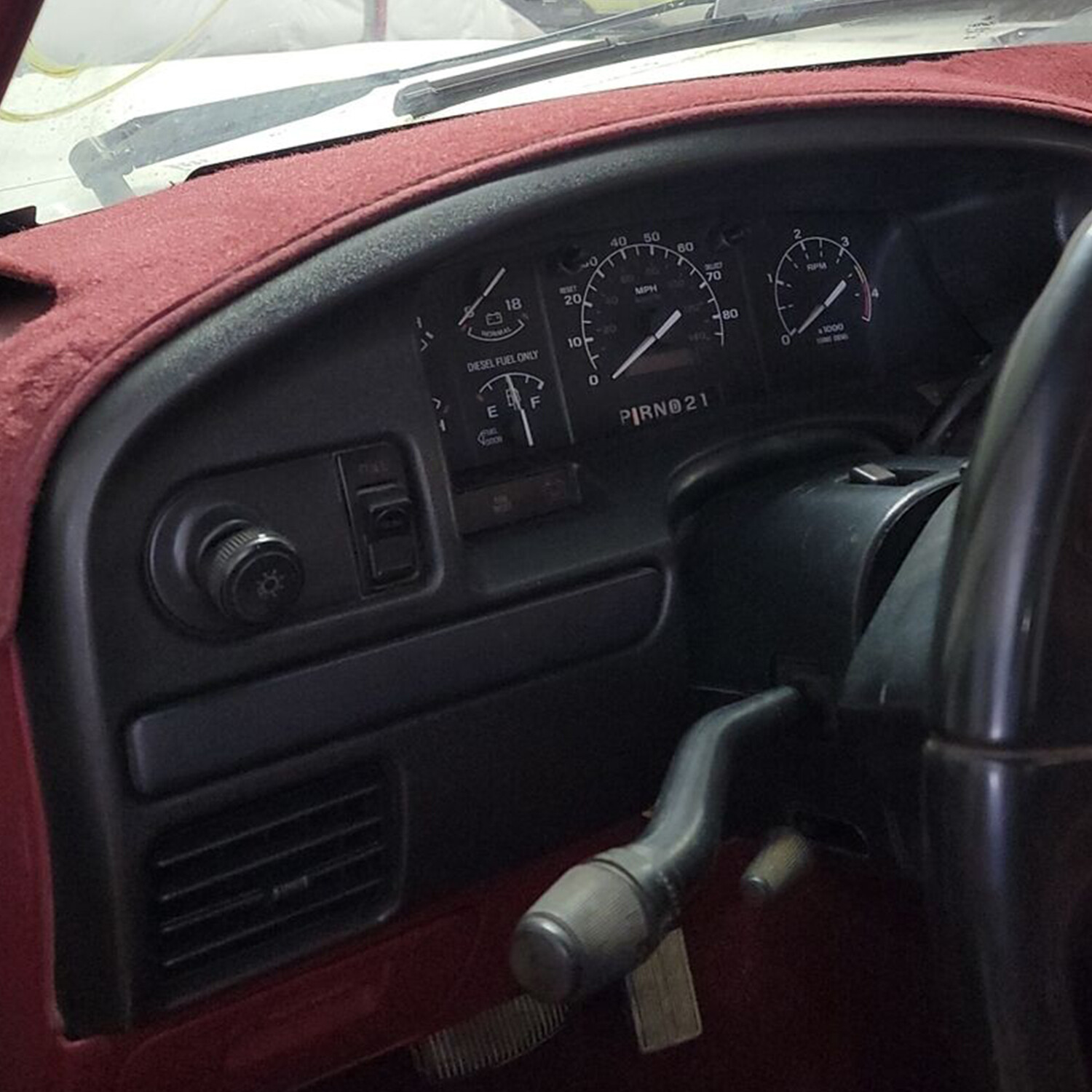 NEW Instrument Cluster Dash Panel Bezel For 1992-1993 Bronco F150 F250 F350