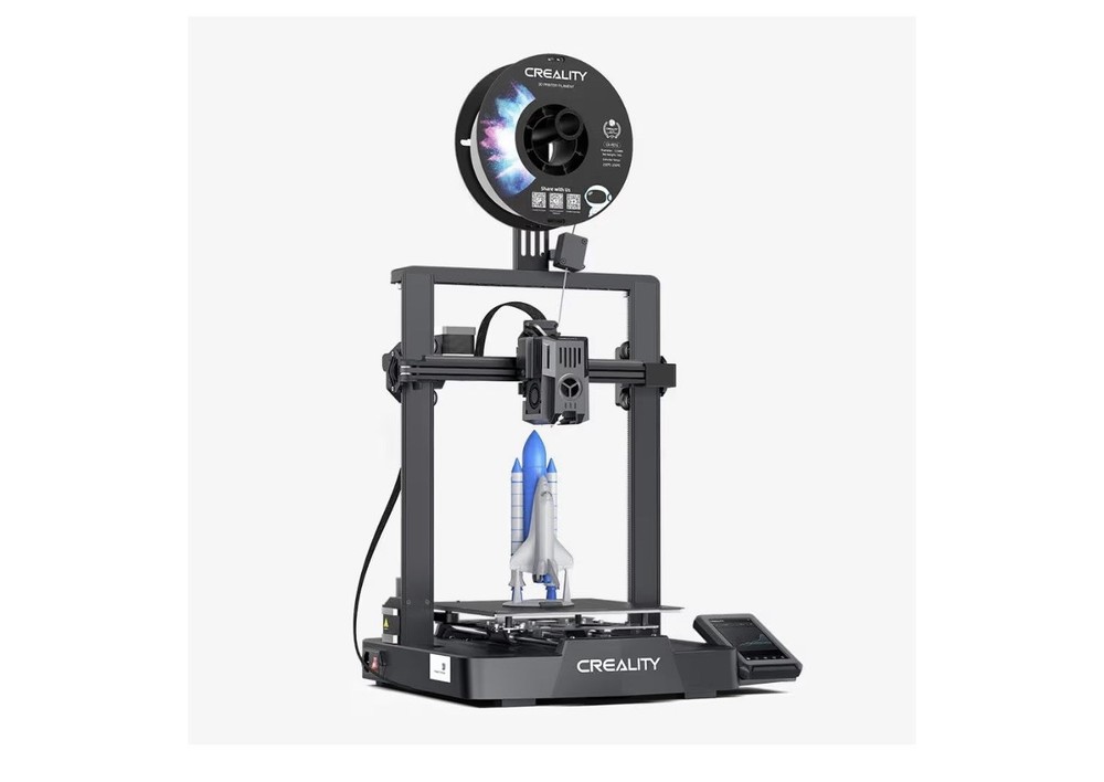 Creality - Ender-3 V3 KE 3D Printer Basic Combo - Black