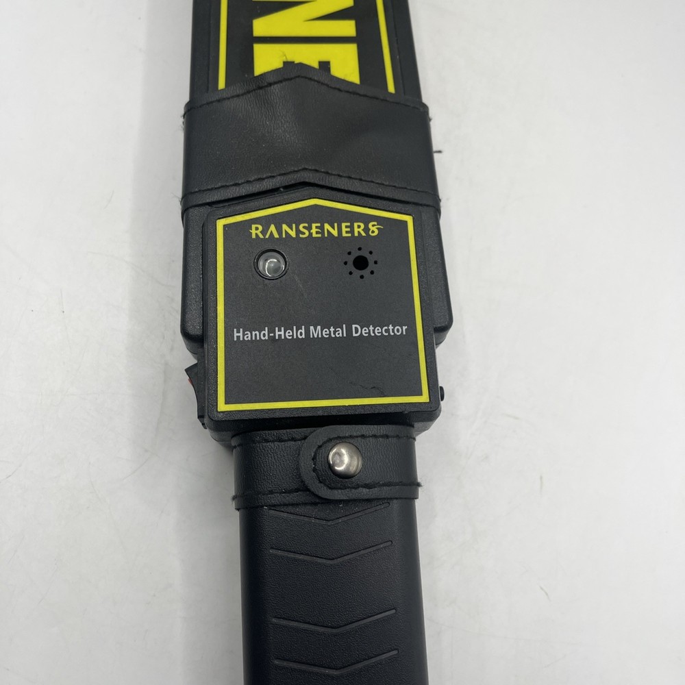 RANSENERS Handheld Metal Detector Scanner Security Wand EUC