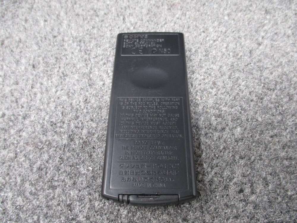 Sony Genuine RM-X153 Remote Control Black