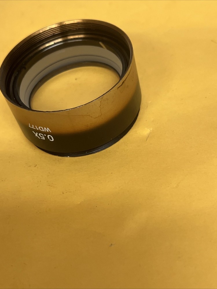 0.5X MICROSCOPE AUXILIARY OBJECTIVE WD177 LENS