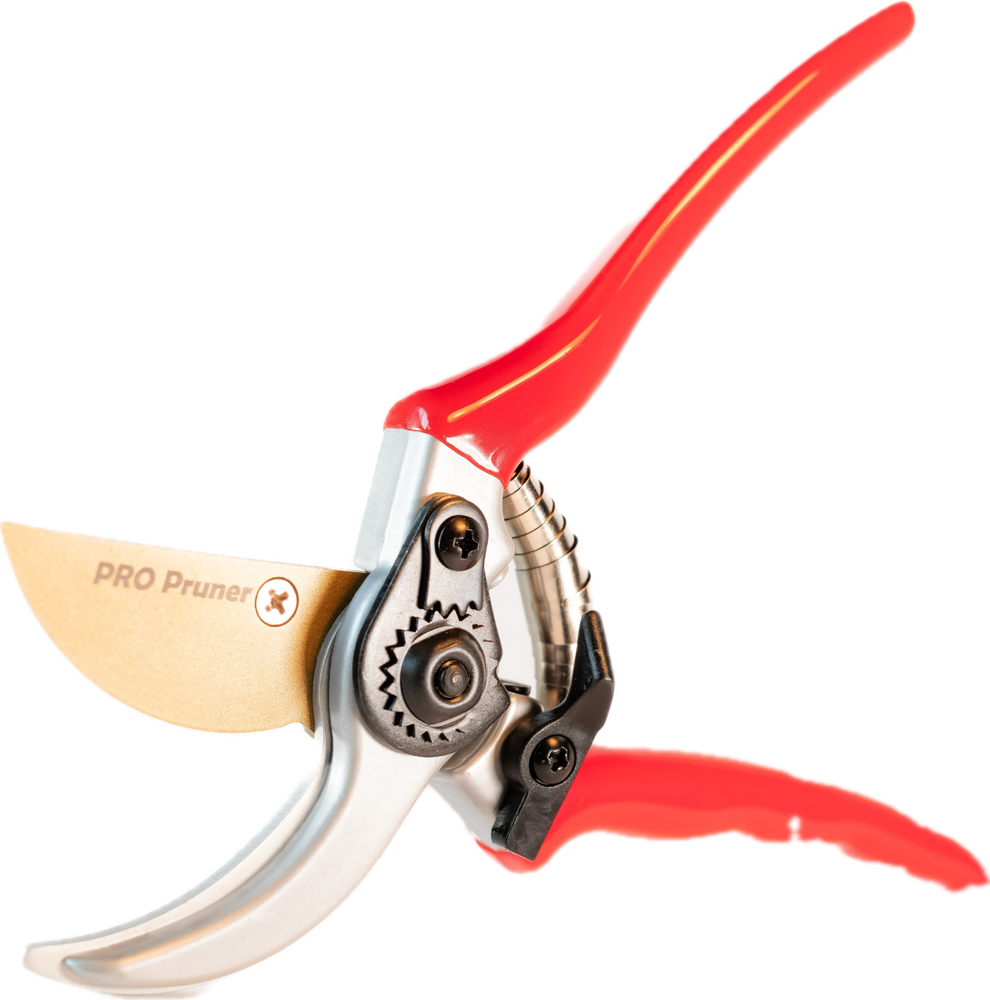 Pro Pruners 8" Professional Sharp Bypass Pruning Shears, Hand Pruners, Clippers