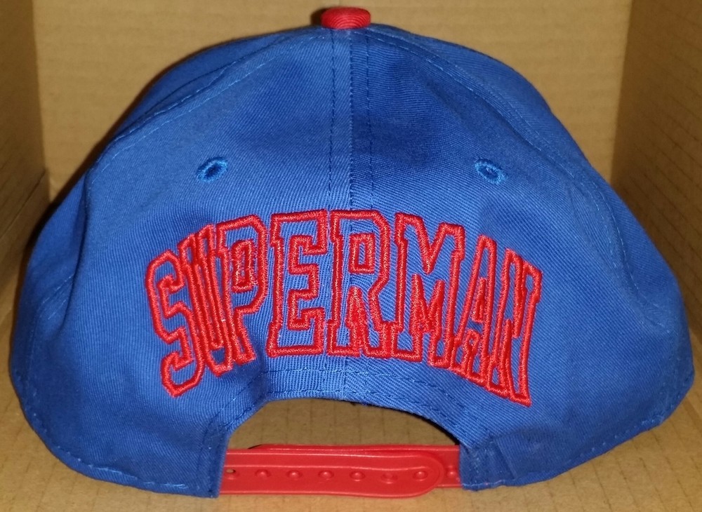 NWT NEW ERA SUPERMAN DC comics 9FIFTY SNAPBACK size adjustable cap hat