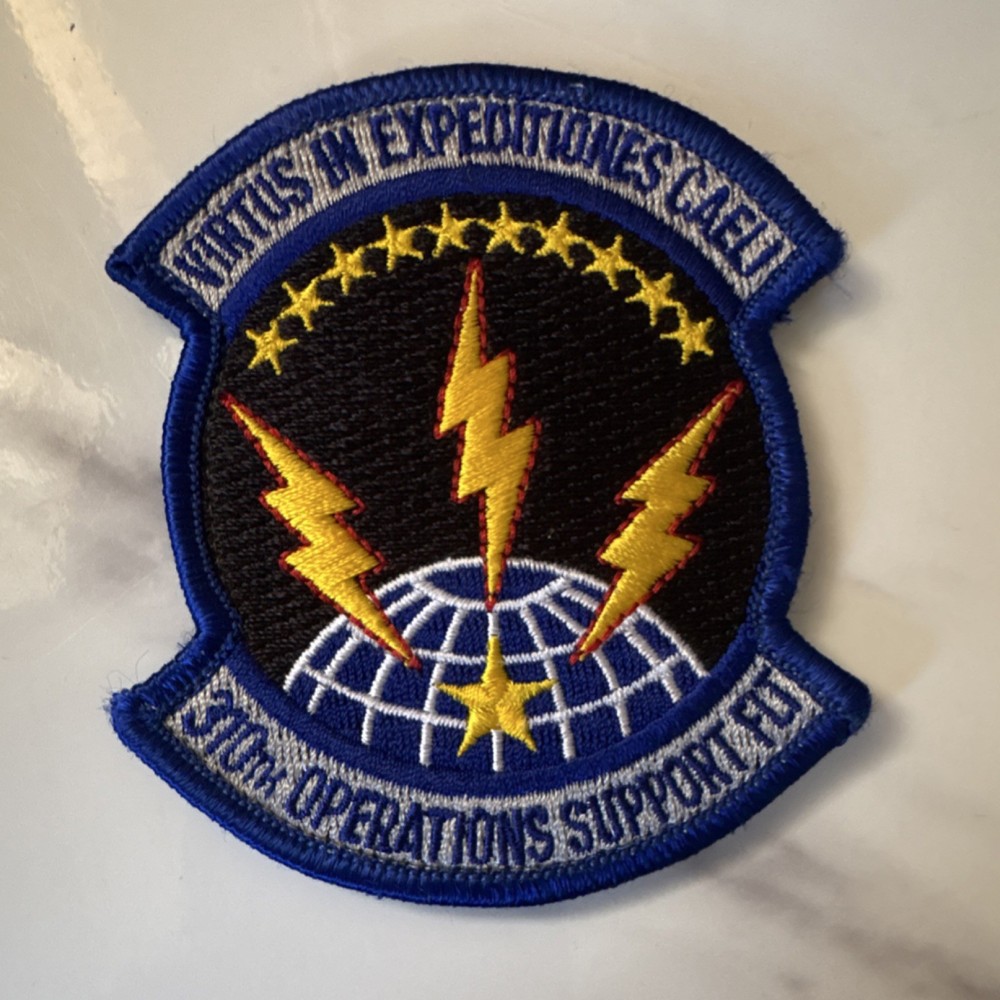 Virtus In Expeditiones 50th Operations Support Air Force Patch Original