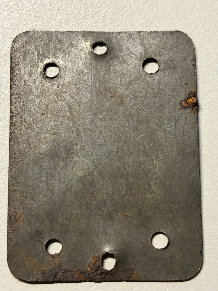 WWII Japanese Equipment Data Plate