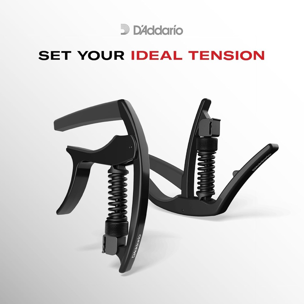 Silver Guitar Capo - Micrometer Adjustment