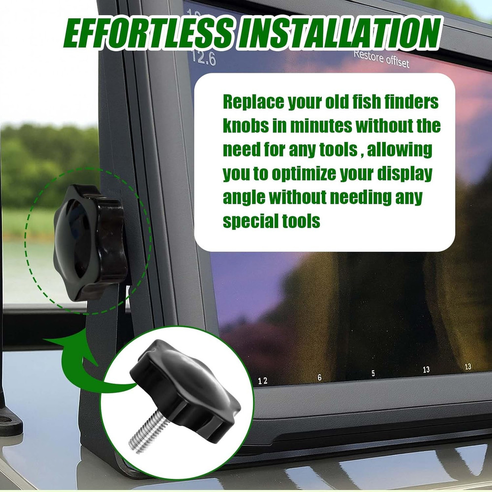 000-10467-001 Gimbal Bracket Knobs Compatible with Lowrance