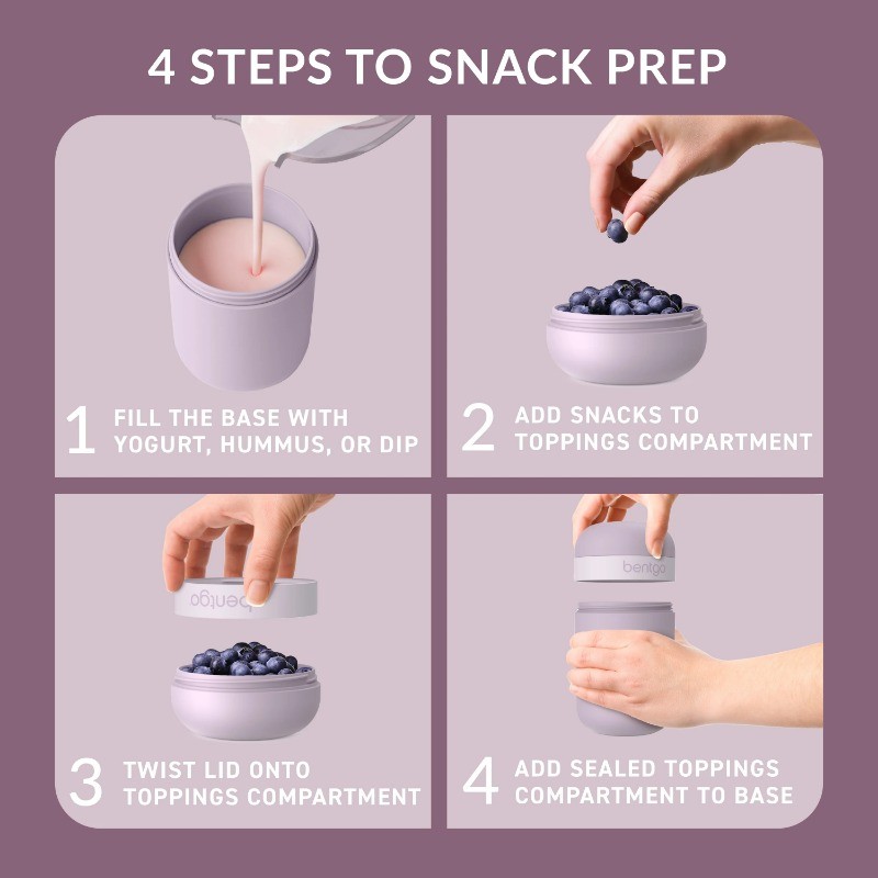 Bentgo Snack Cup - Orchid