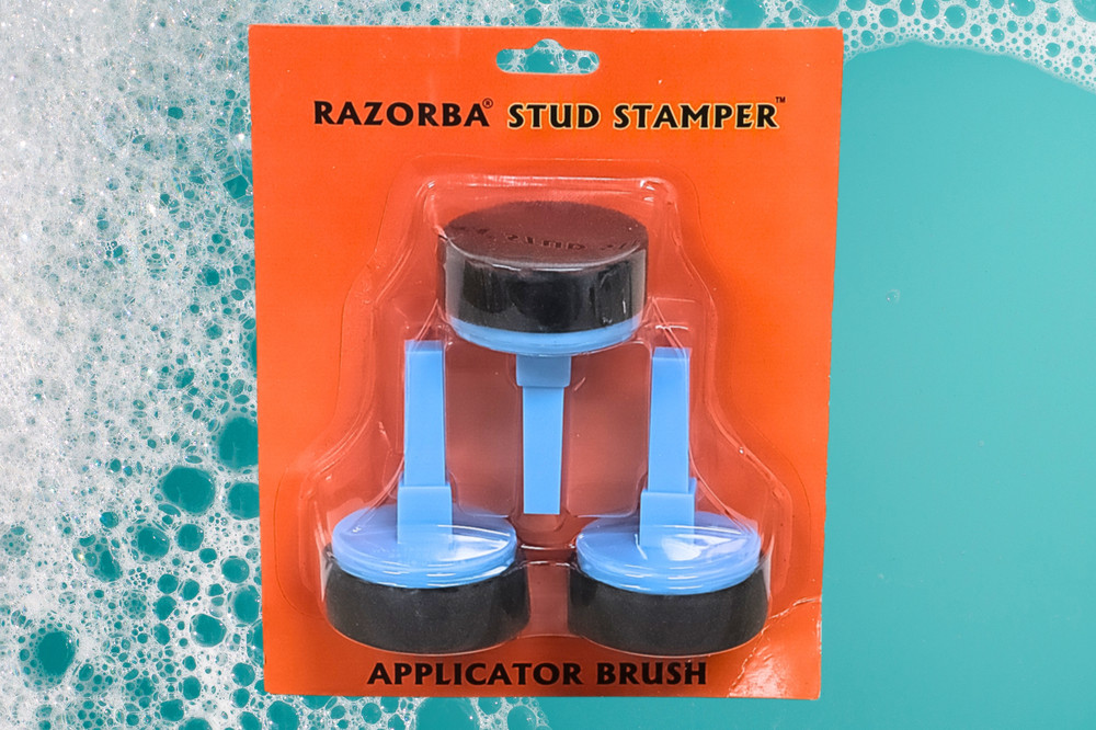 Razorba Stud Stamper Applicator Brush
