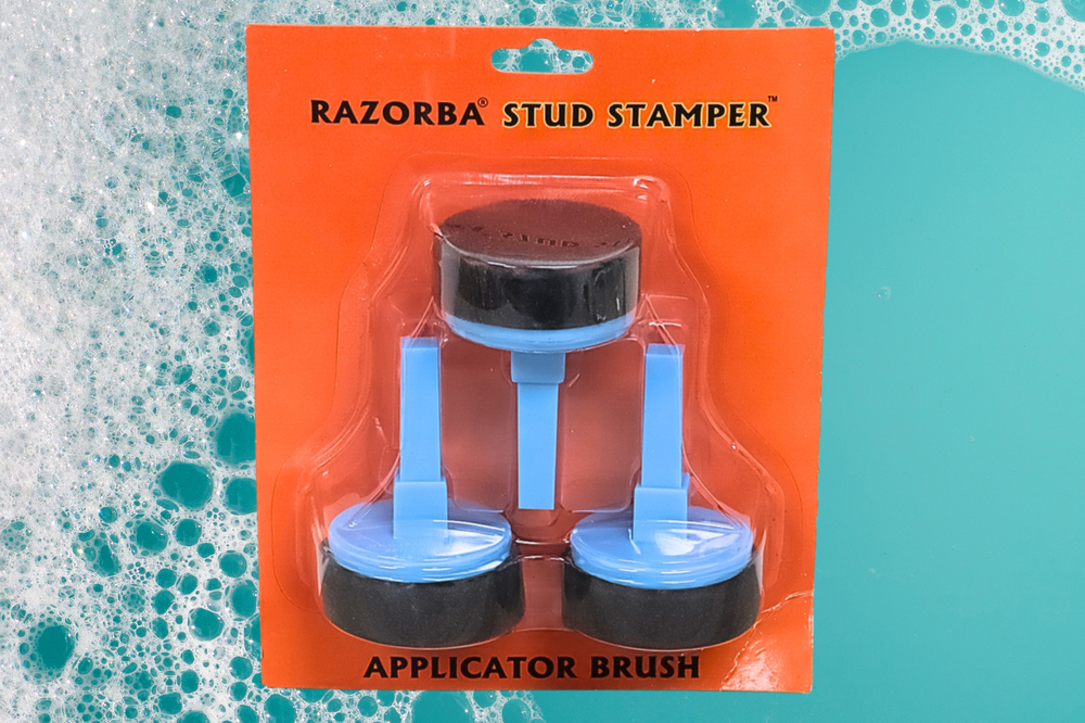 Razorba Stud Stamper Applicator Brush