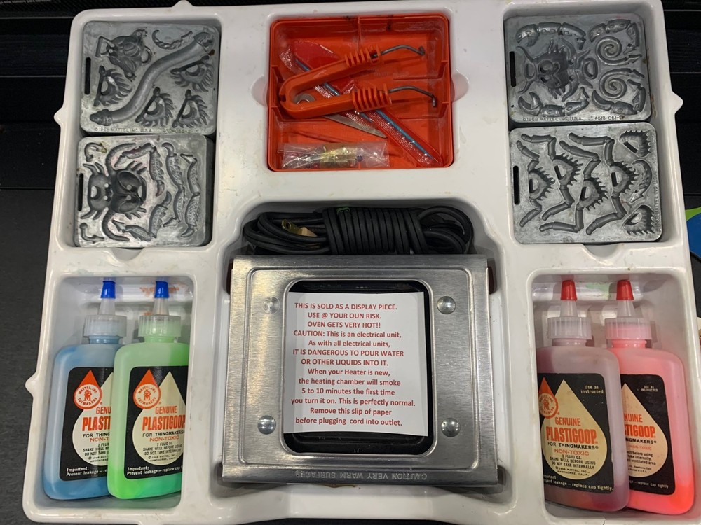 Mattel EEEEKS Thingmaker Creepy Crawlers  Plastigoop