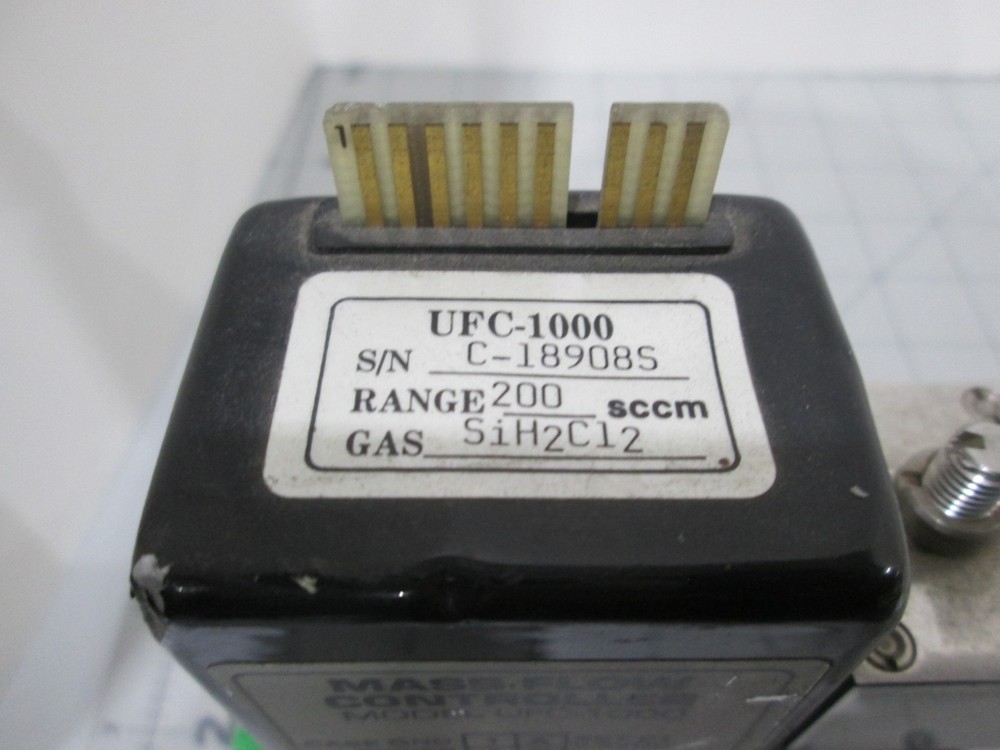Unit, UFC-1000, Mass Flow Controller, SiH2CL2, 200 SCCM, Used