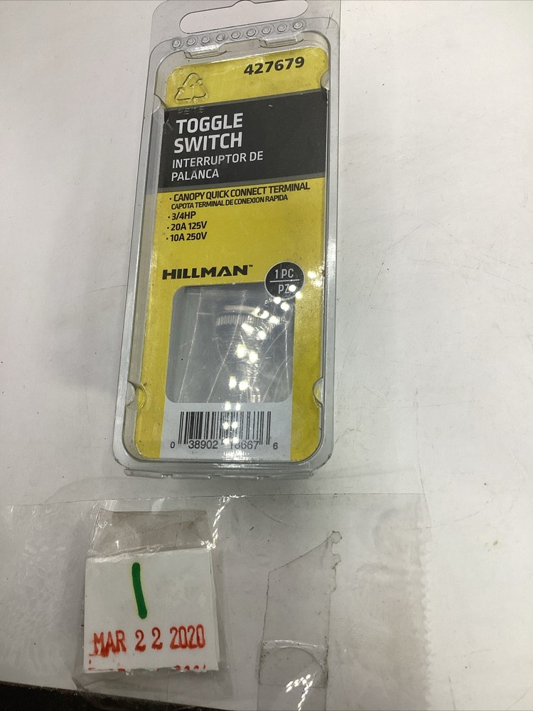 Hillman Toggle Switch 427679