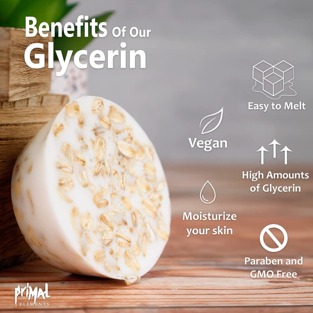 Jojoba Oil Soap Base - Moisturizing Melt and Pour Glycerin Soap Base for Craf...