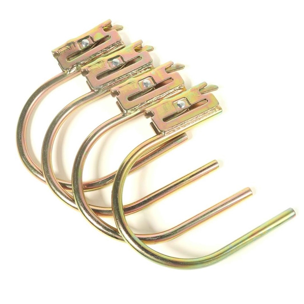 10pack E-Track J Hooks E Track Accessories for Enclosed Trailer,Workshop & Gar