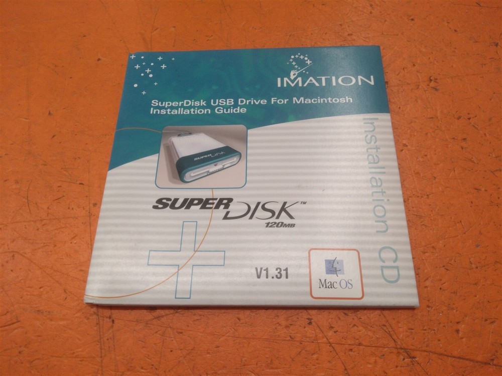 ⭐️⭐️⭐️⭐️⭐️ Imation SuperDisk USB Drive For MAC Installation CD