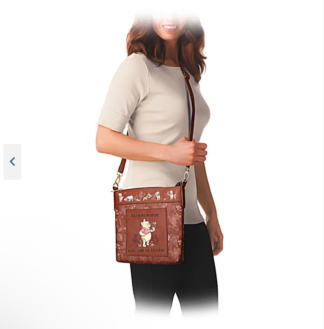 The Bradford Exchange Disney Winnie The Pooh “Friendship Blooms” Handbag w/Strap