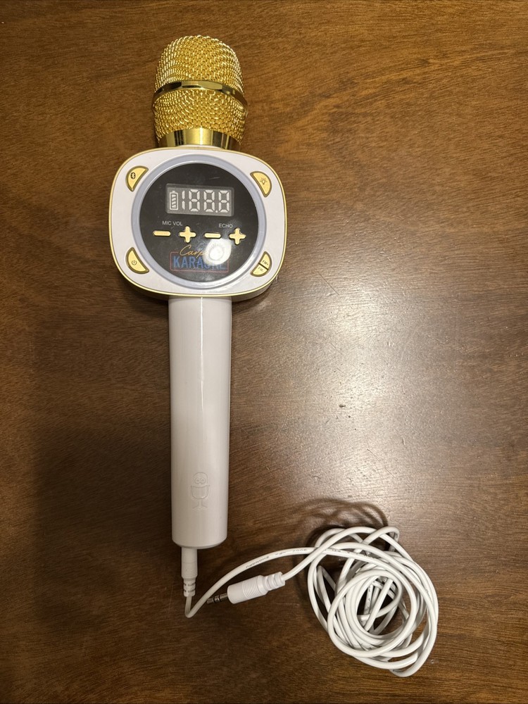 Singing Machine Carpool Karaoke Microphone