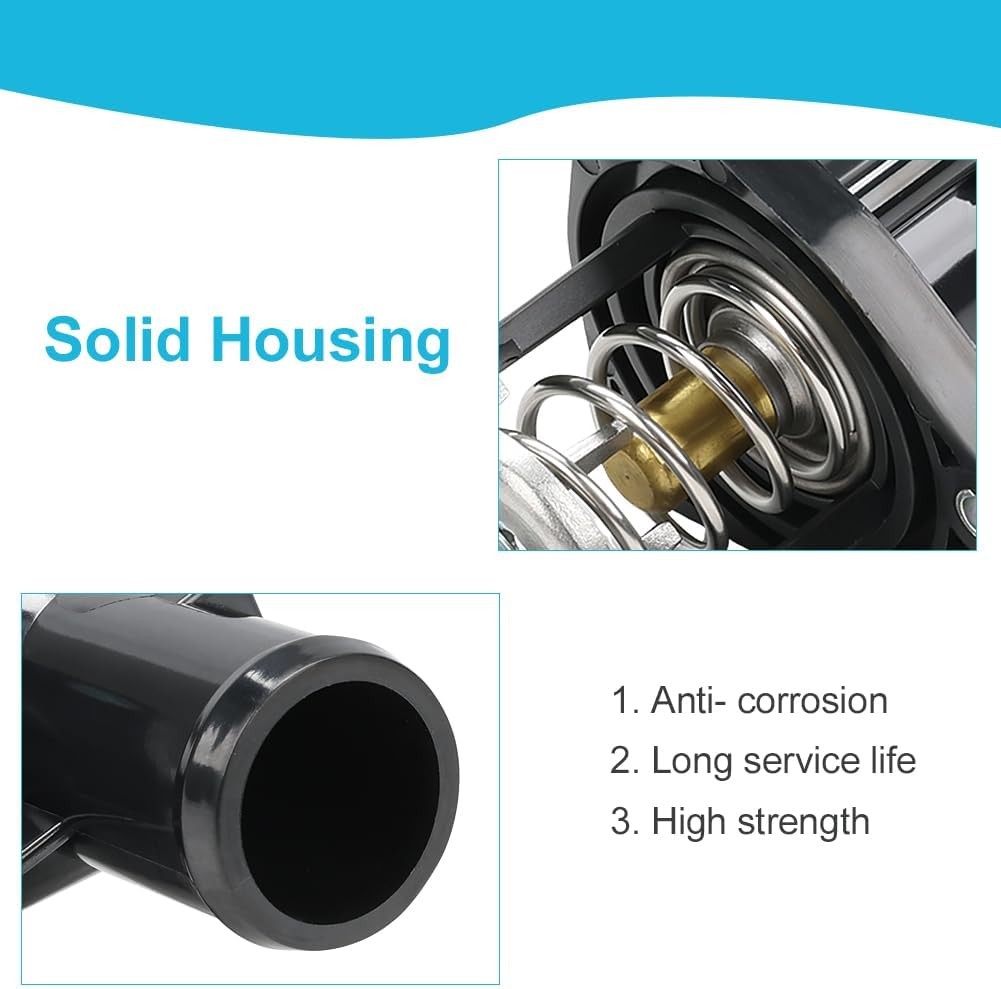 Engine Coolant Thermostat For 2014-2020 Chevy Silverado GMC Sierra 1500 12674639