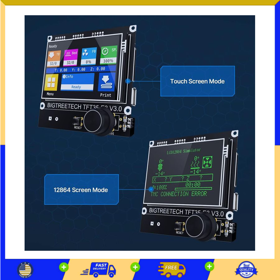 SKR Mini E3 V3.0 Control Board +TFT35 E3 V3.0.1 Touch Screen Display