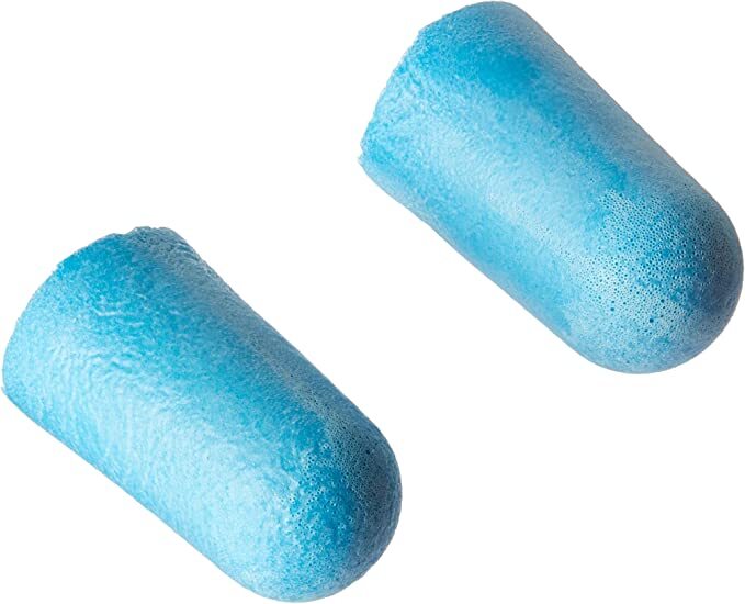 Hearos Ear Plugs Extreme Noise Protection Disposable Foam Blue Color 14 Pair