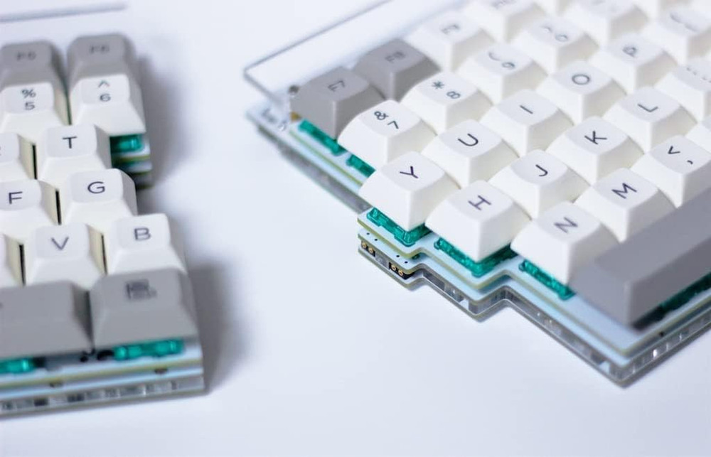 SNAP 75% Mechanical Keyboard Kit (White)
