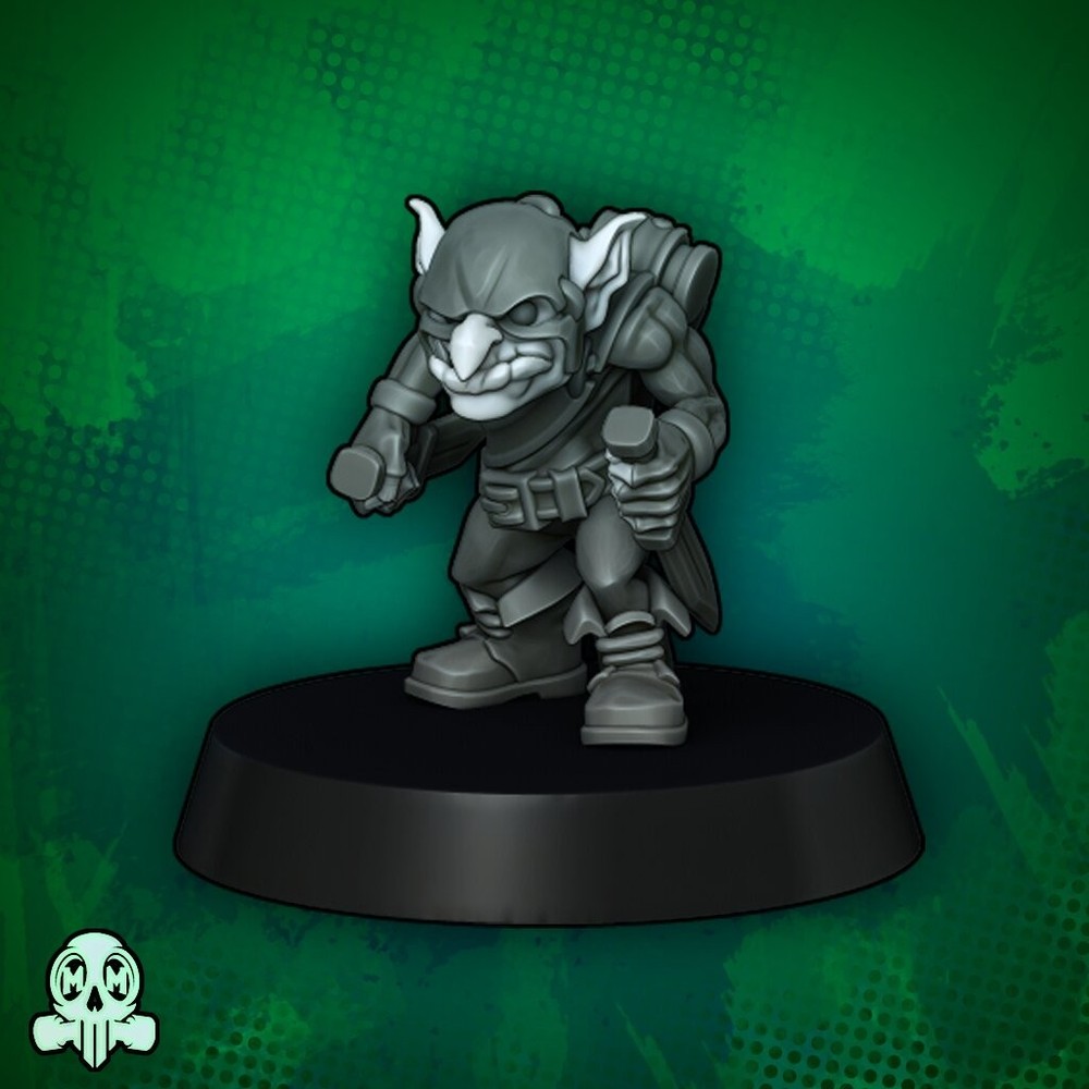 ORC ROCKET BOSS WITH GOBLIN SIDEKICK