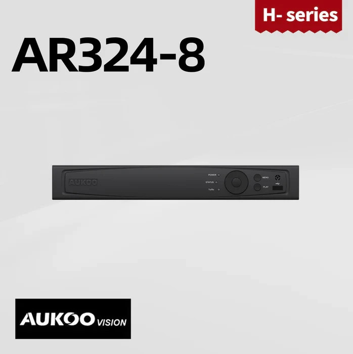 8 Channel Analog DVR for 2MP TVI Camera AR324-8