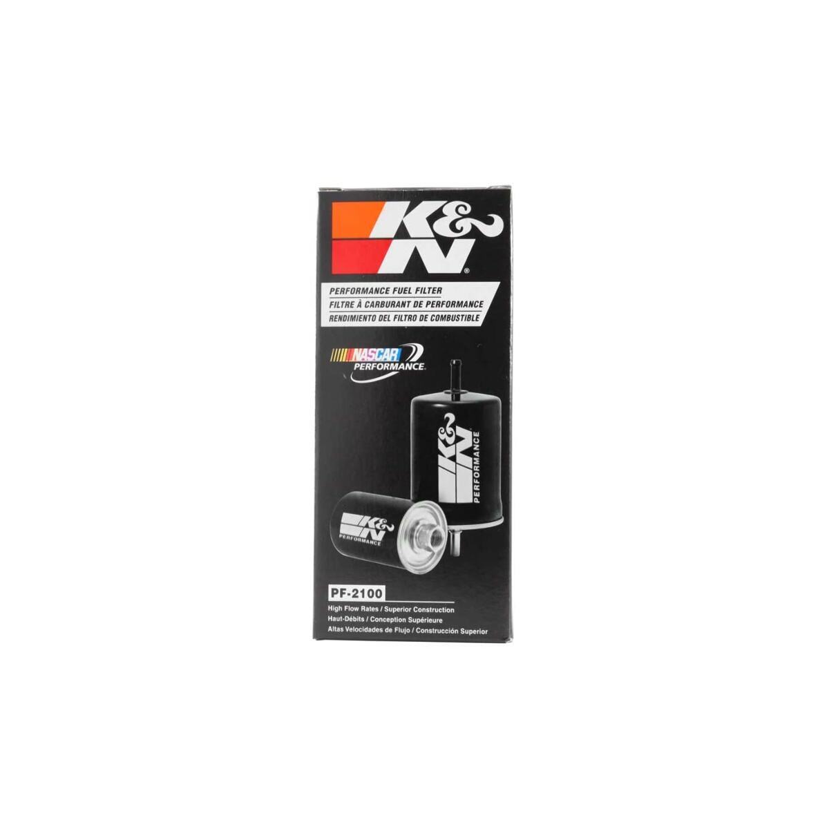 K&N Filters PF-2100 In-Line Gas Filter Fuel Filter