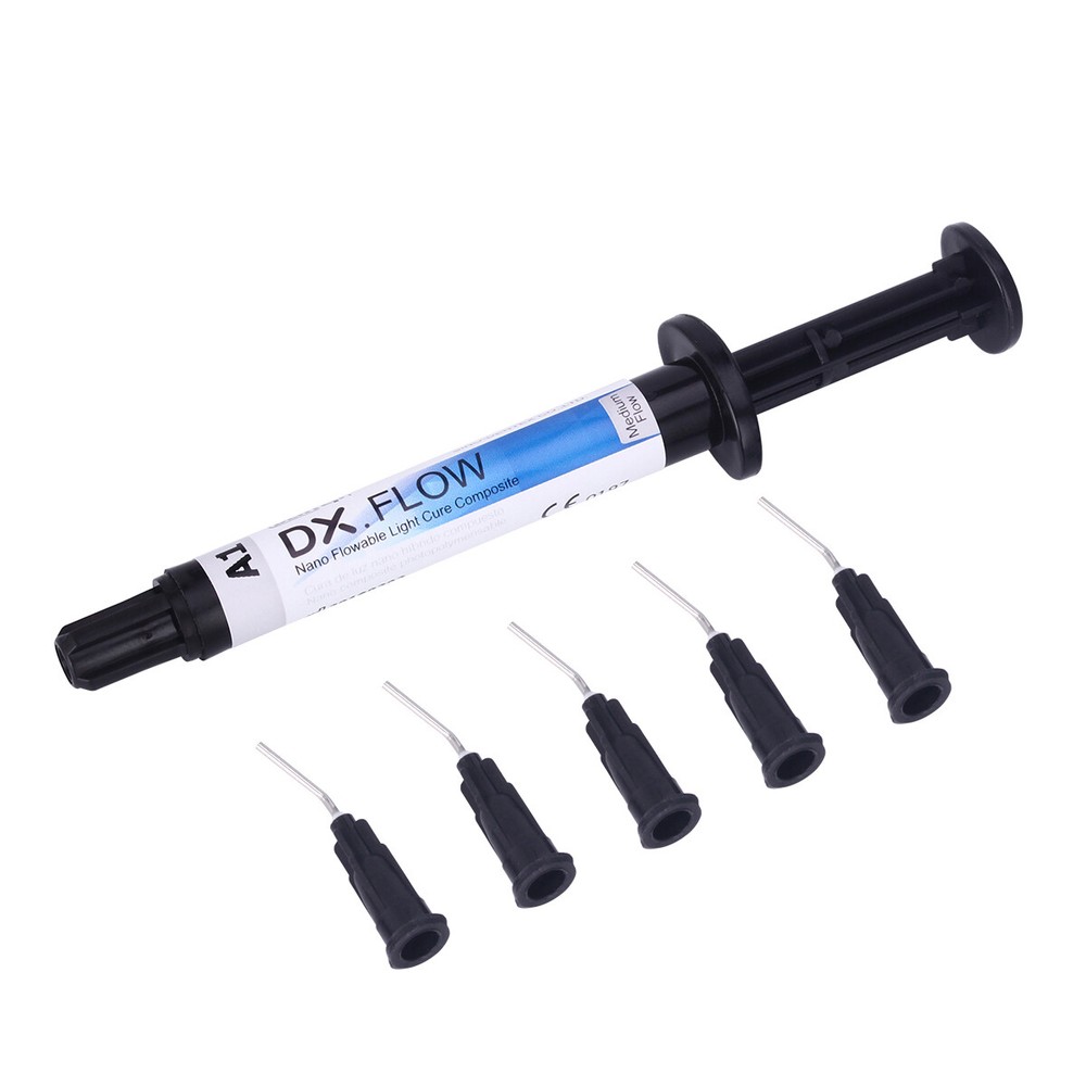 Dentex Dental Flowable Light Cure Composite Resin A1 Medium Flow