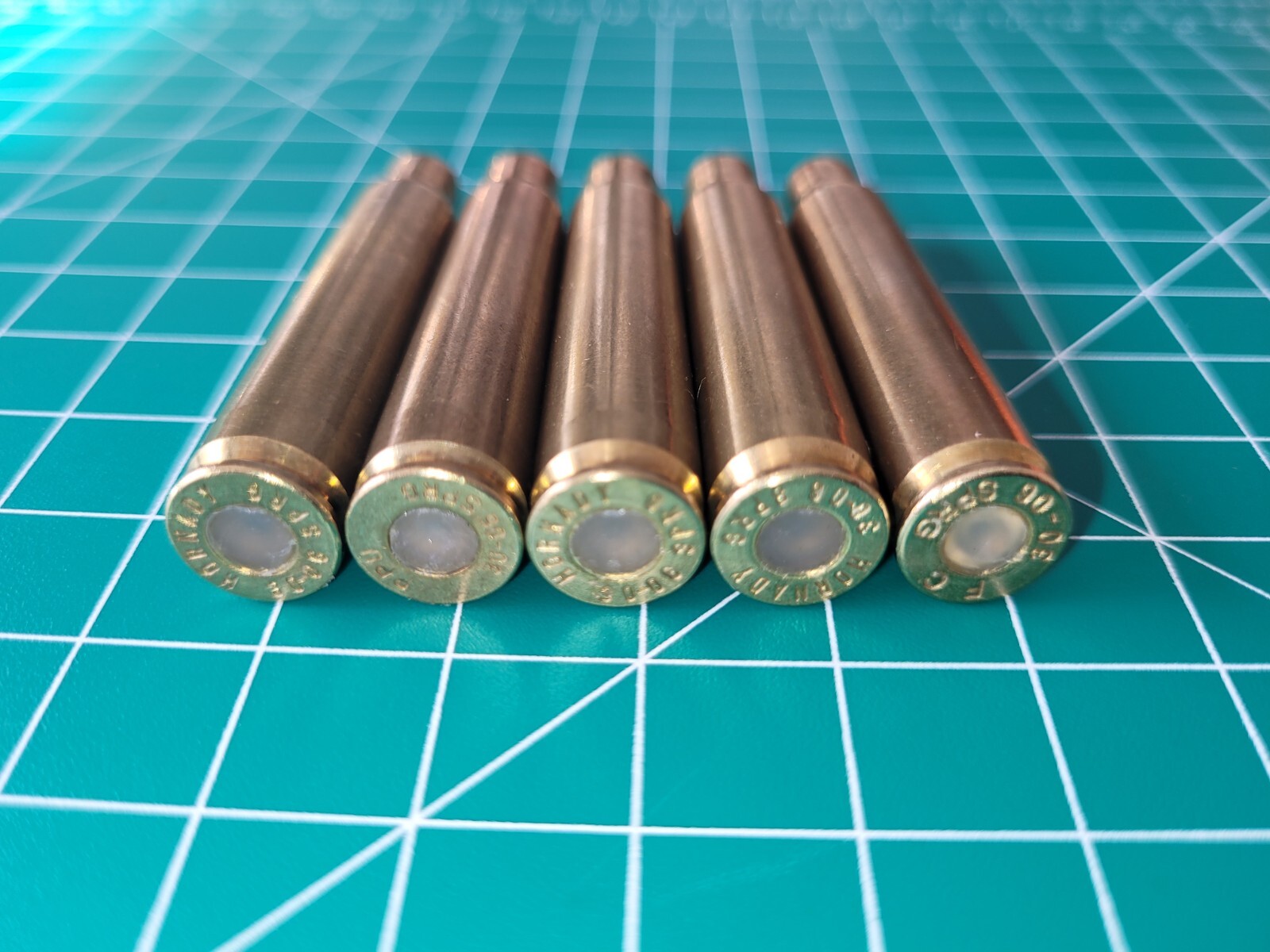 7.7x58 Arisaka Snap Caps Set of 5 Japanese 7.7 Jap Real Weight