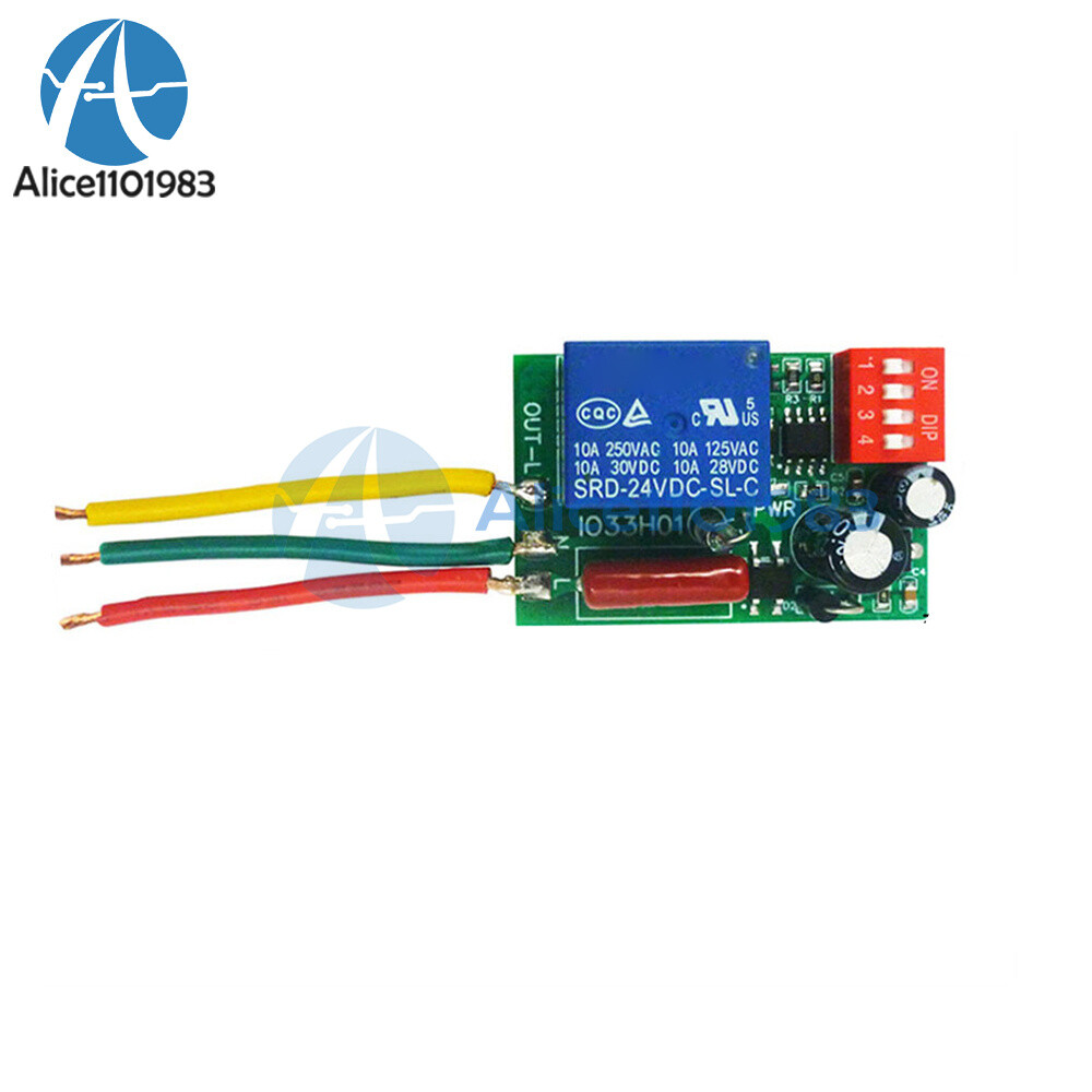 AC110-220V 7A 1 Channel Timer Adjustable Turn Off Delay Controller Module